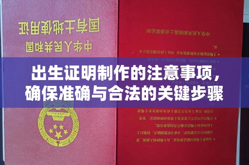 绵竹出生证明制作的注意事项，确保准确与合法的关键步骤