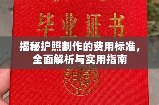 绵竹揭秘护照制作的费用标准，全面解析与实用指南